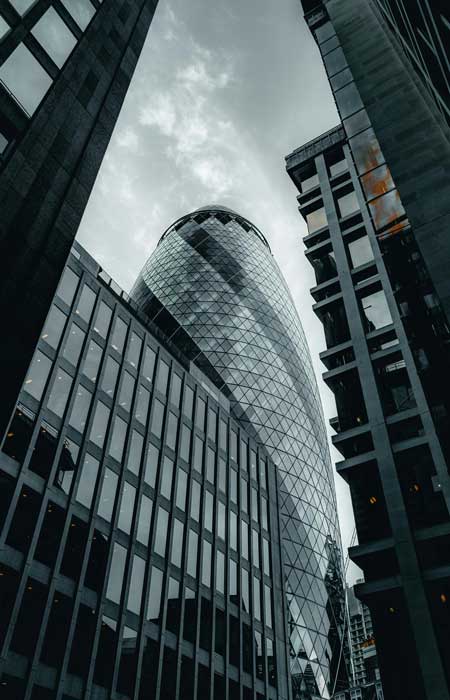Modern Oldham building representing Alphadex quality