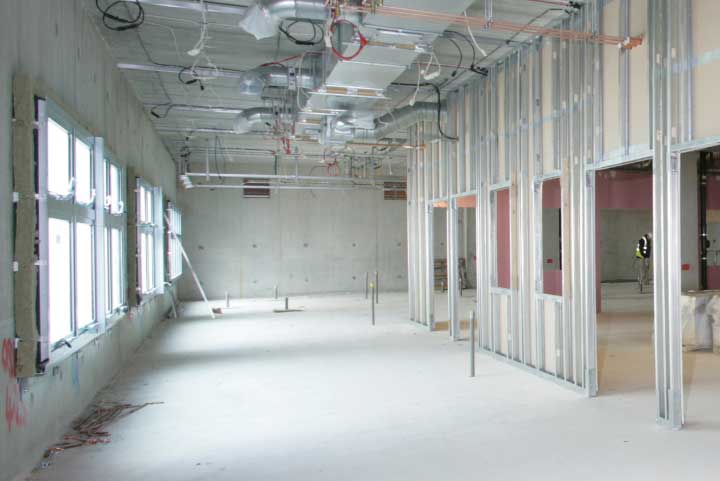 Drylining work