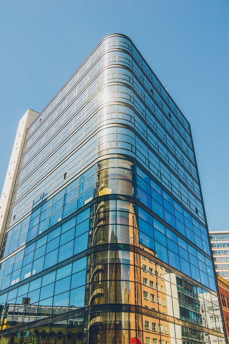 Modern office building