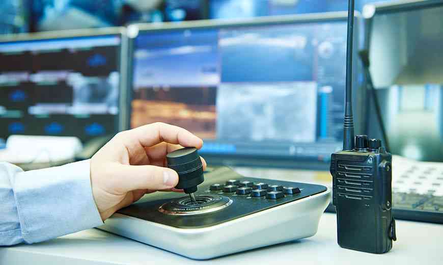 Operating security equipment
